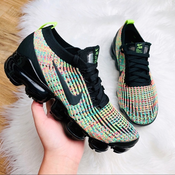nike vapormax flyknit 3 multicolor